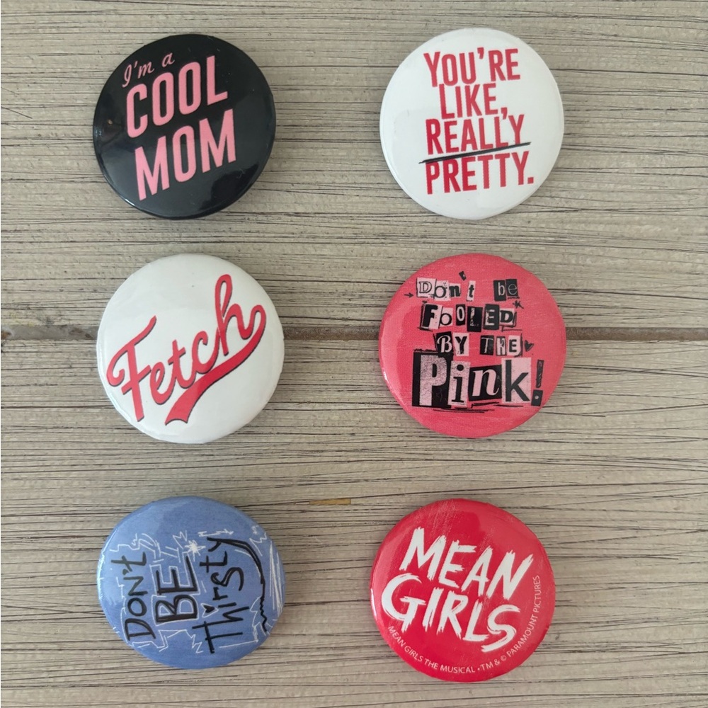 Mean Girls Pins